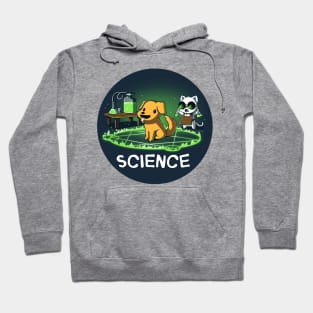 Cute Funny Science Lover Dog Puppy Lover Corgi Animal Lover Quote Hoodie